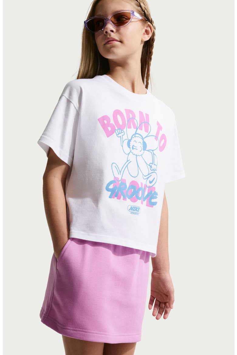 Kids' Born to Groove Graphic T-Shirt, Alternate, color, WHITE