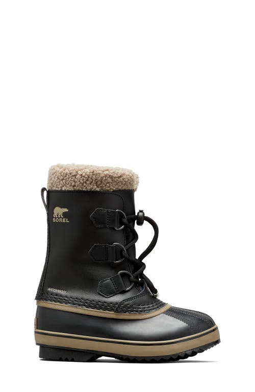 Sorel Kids' Yoot Pac Waterproof Snow Boot In Black