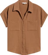 beachlunchlounge Devin Gauze Shirt