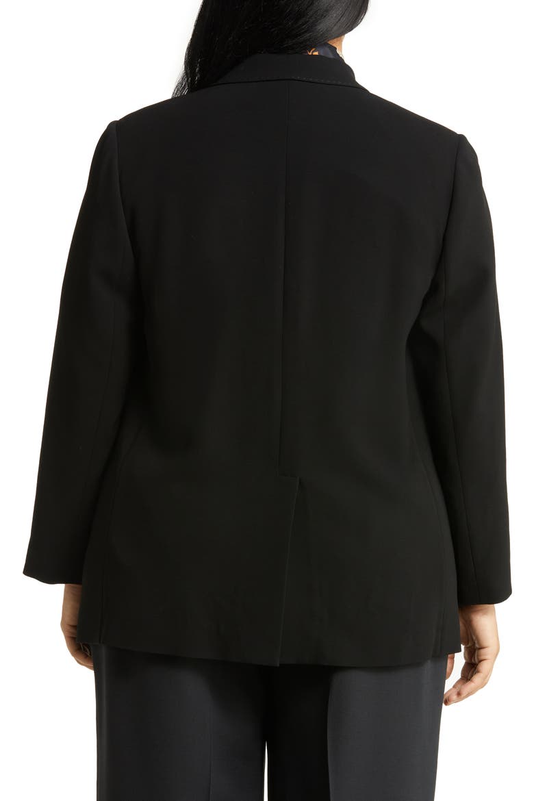 Finesse Crepe Blazer, Alternate, color, BLACK