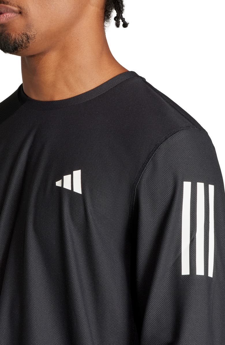 adidas Own the Run Long Sleeve T-Shirt, Alternate, color, 
