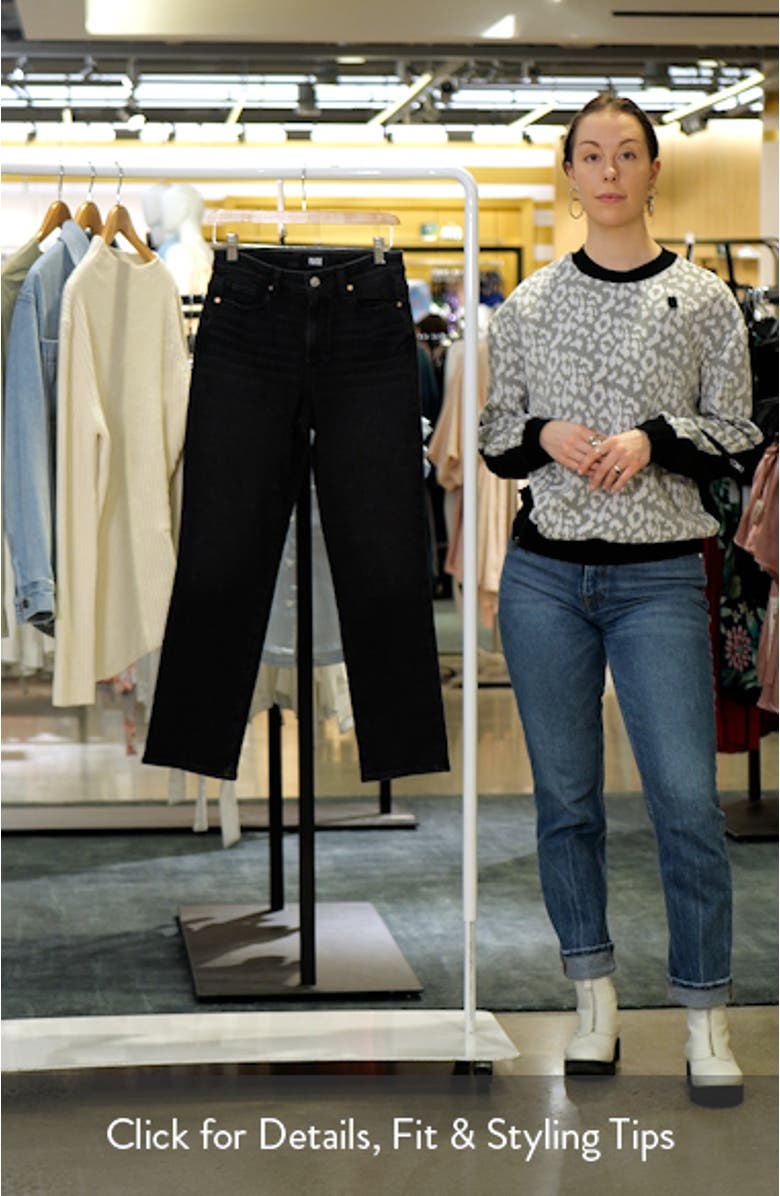 Cindy High Waist Ankle Straight Leg Jeans, sales video thumbnail