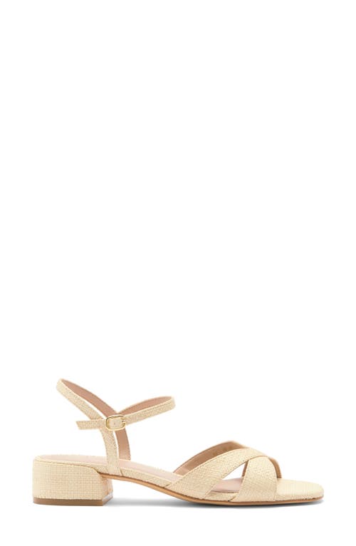 Stuart Weitzman Miami Block Heel Sandal In Neutral