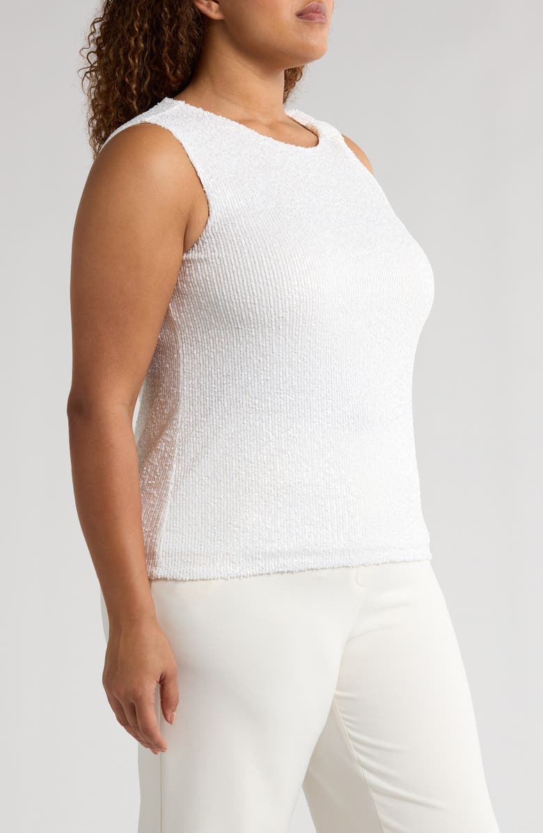 Anne Klein Sequin Top, Alternate, color, 