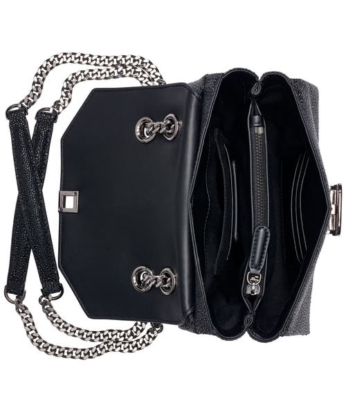 Karl Lagerfeld Paris Liana Shoulder In Black