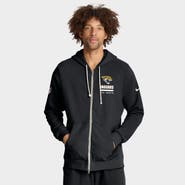 Nike Men's Nike Black Jacksonville Jaguars Sideline Standard Issue Utility Player Dri-FIT Full-Zip Hoodie