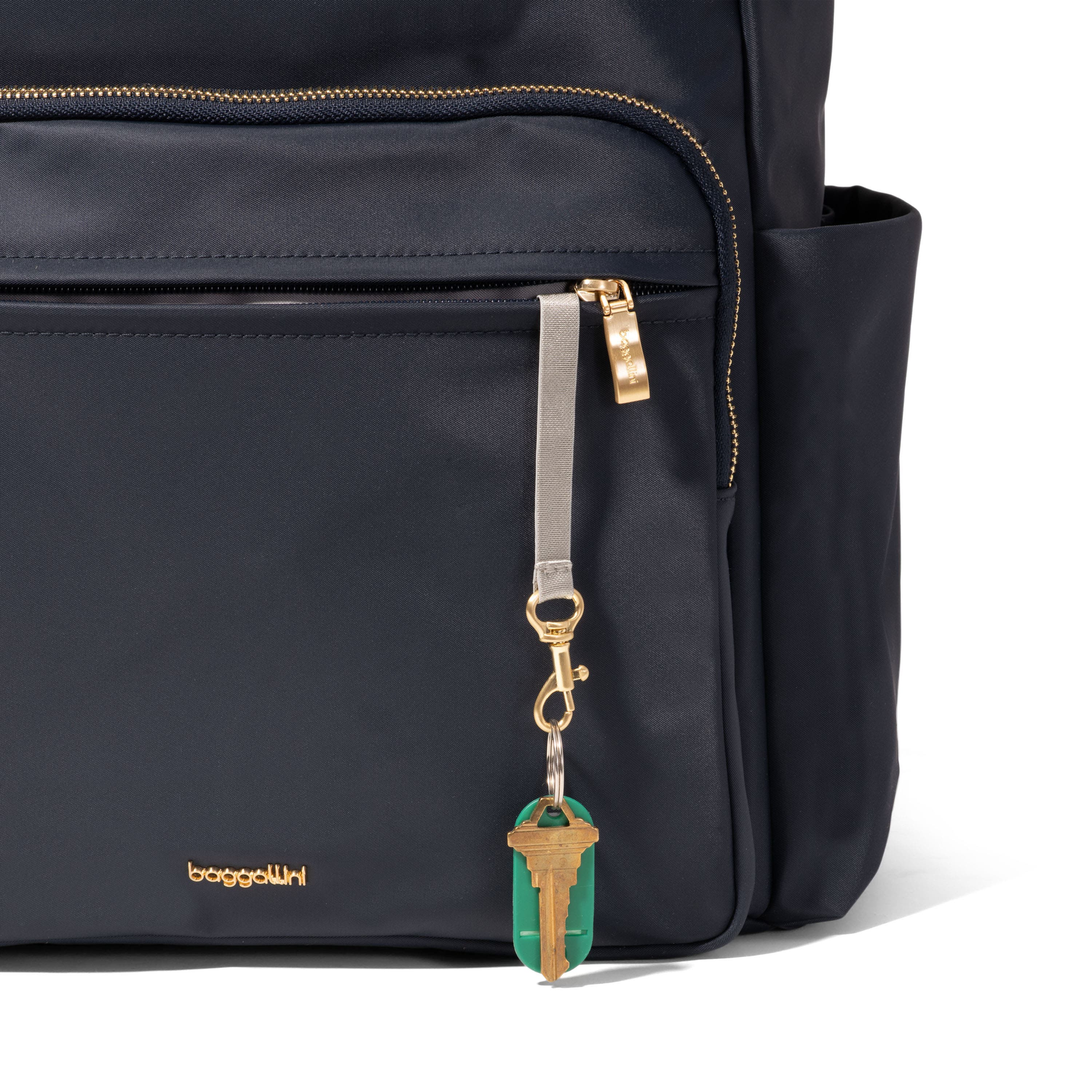Lexington Backpack, Alternate, color, French Navy With Gold Hardware