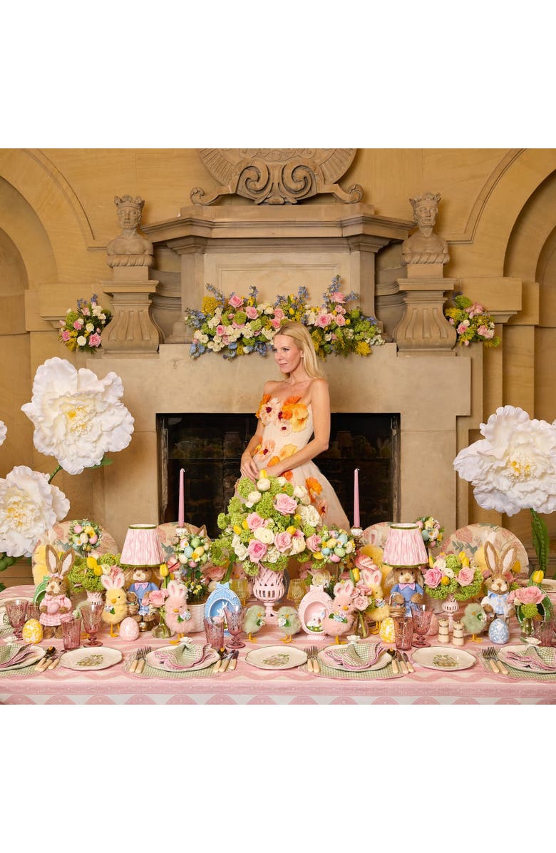 Mrs. Alice White Fiore Porcelain Napkin Rings, Alternate, color, White