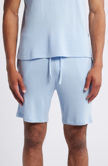 Shop Hugo Boss Boss Ribbed Pajama Shorts