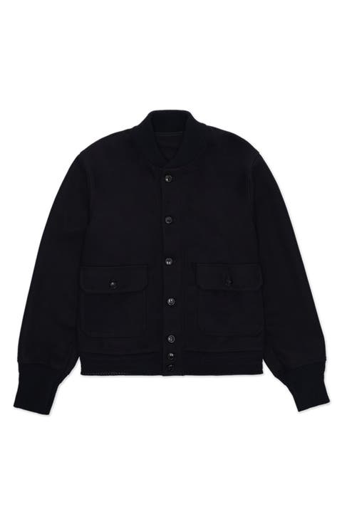 Cruiser Wool Twill Bomber Jacket