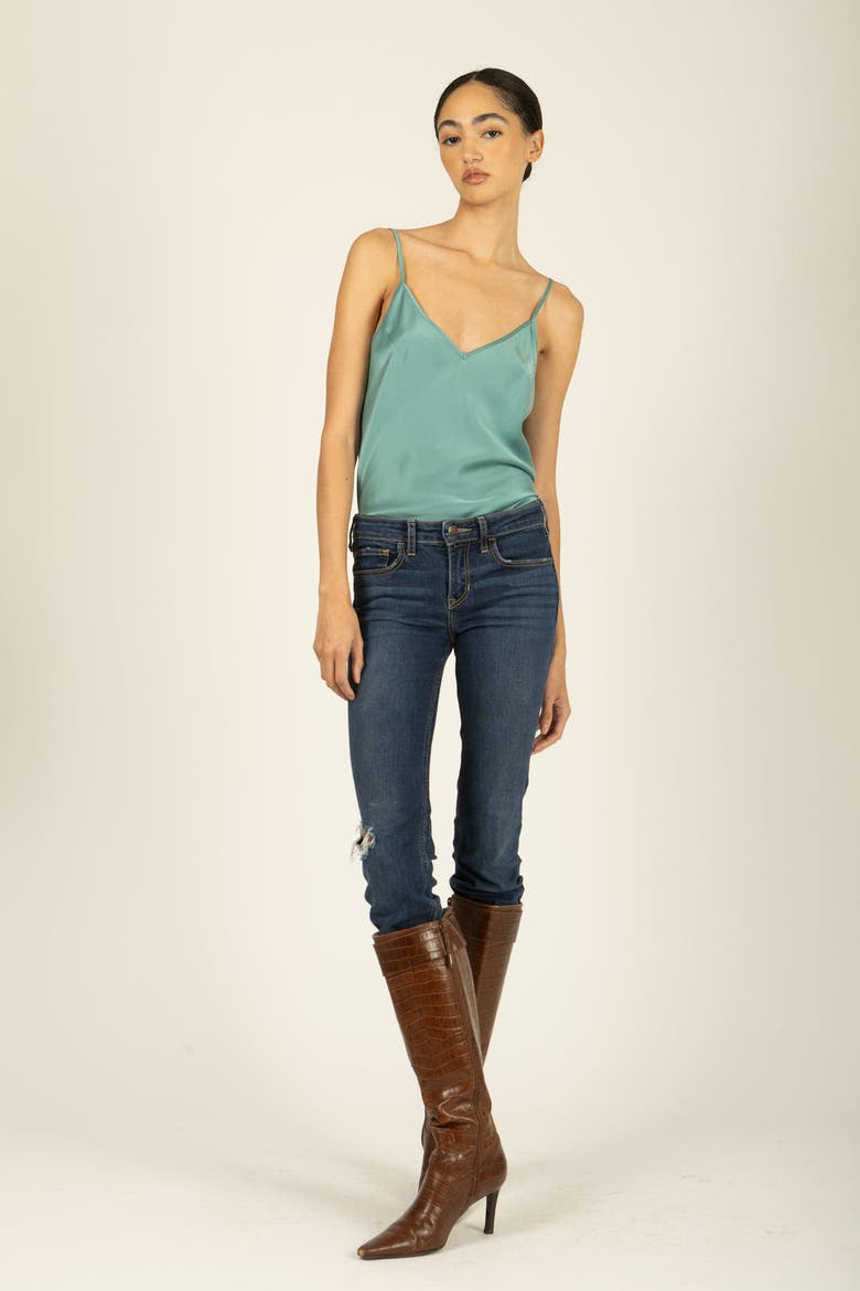 Adina Cami Top, Alternate, color, Cyan Green