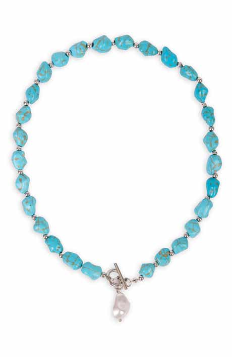 SAACHI Beaded Crystal Necklace