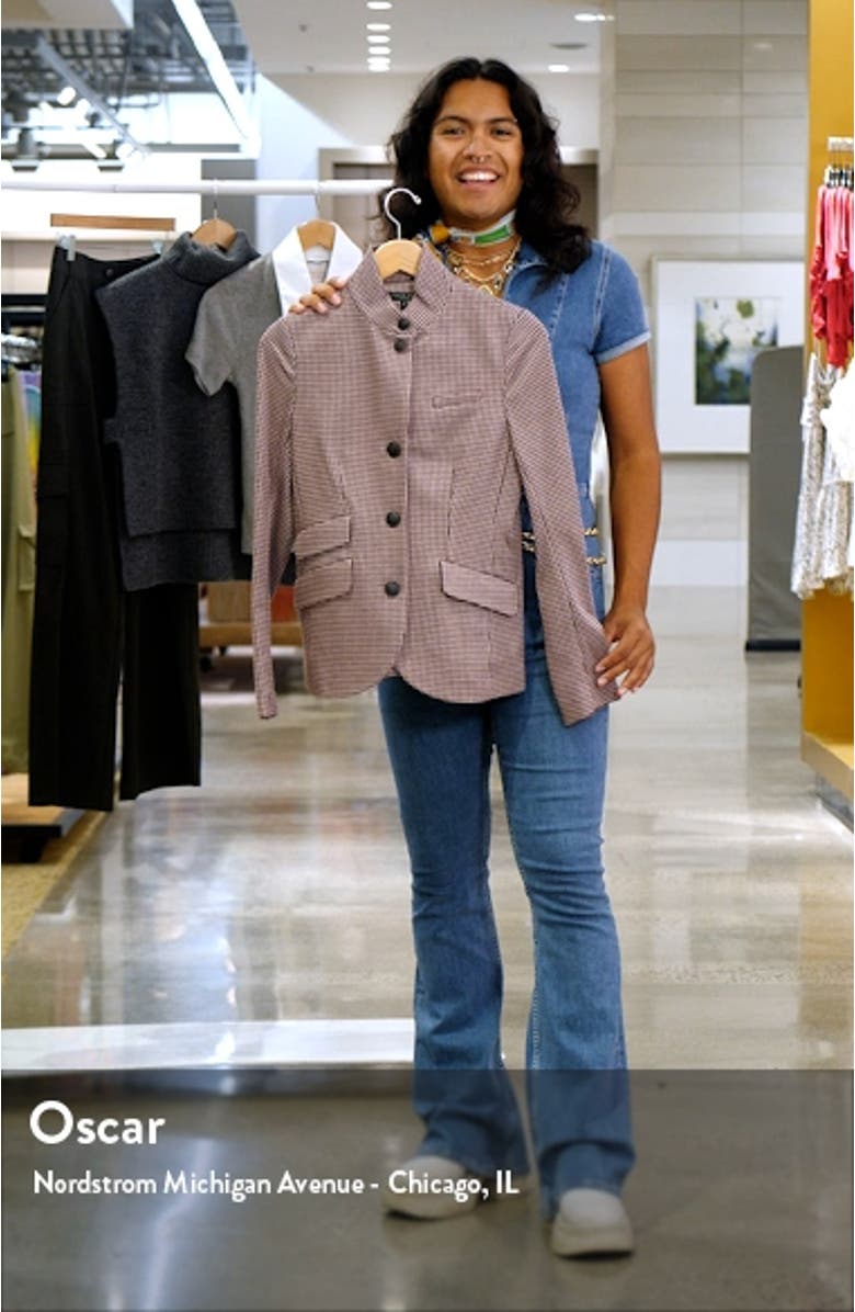 Slade Houndstooth Blazer, sales video thumbnail