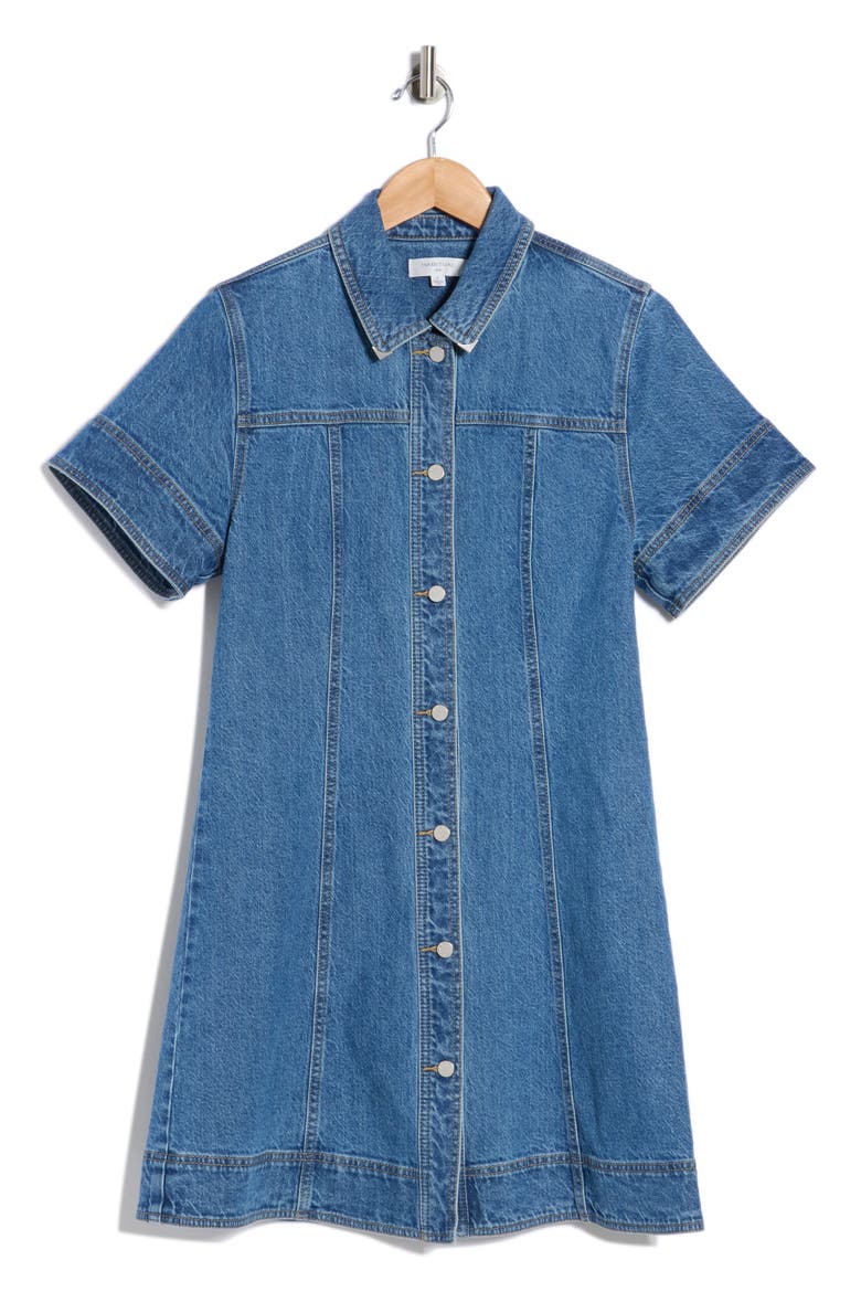 Stretch Denim Shirtdress, Alternate, color, ADRIFT