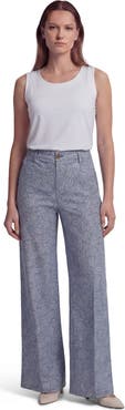 Lords of Harlech Paisley Pile Womens Wide-leg Pant