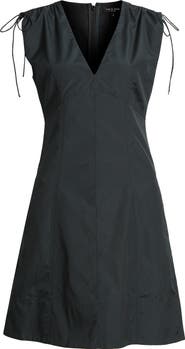 rag & bone Emmet Tie Shoulder Sleeveless Fit & Flare Dress
