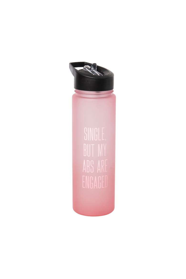 Single Tritan Bottle Plastic Pink 22 oz, Main, color, Clear