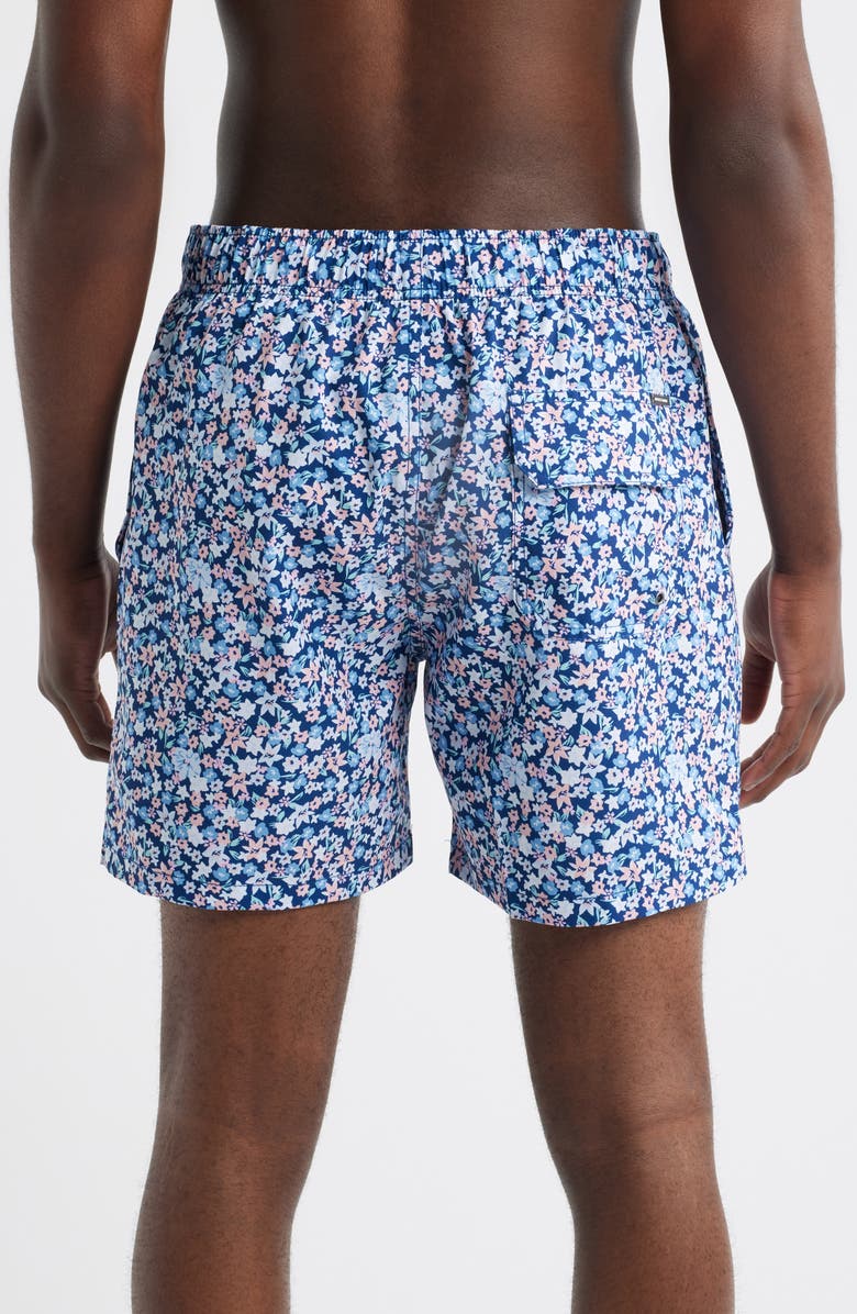 Vintage Summer Volley Swim Trunks, Alternate, color, Navy