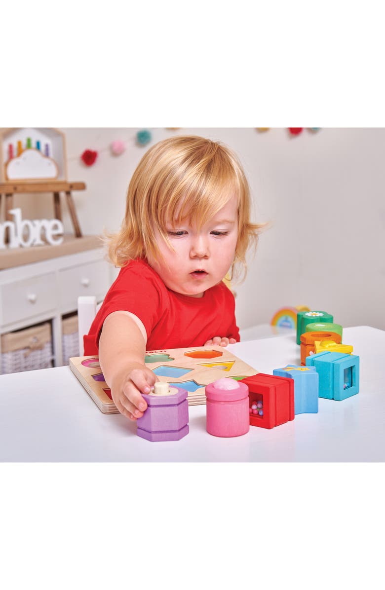 Le Toy Van Petilou Sensory Shapes Toy, Alternate, color, 