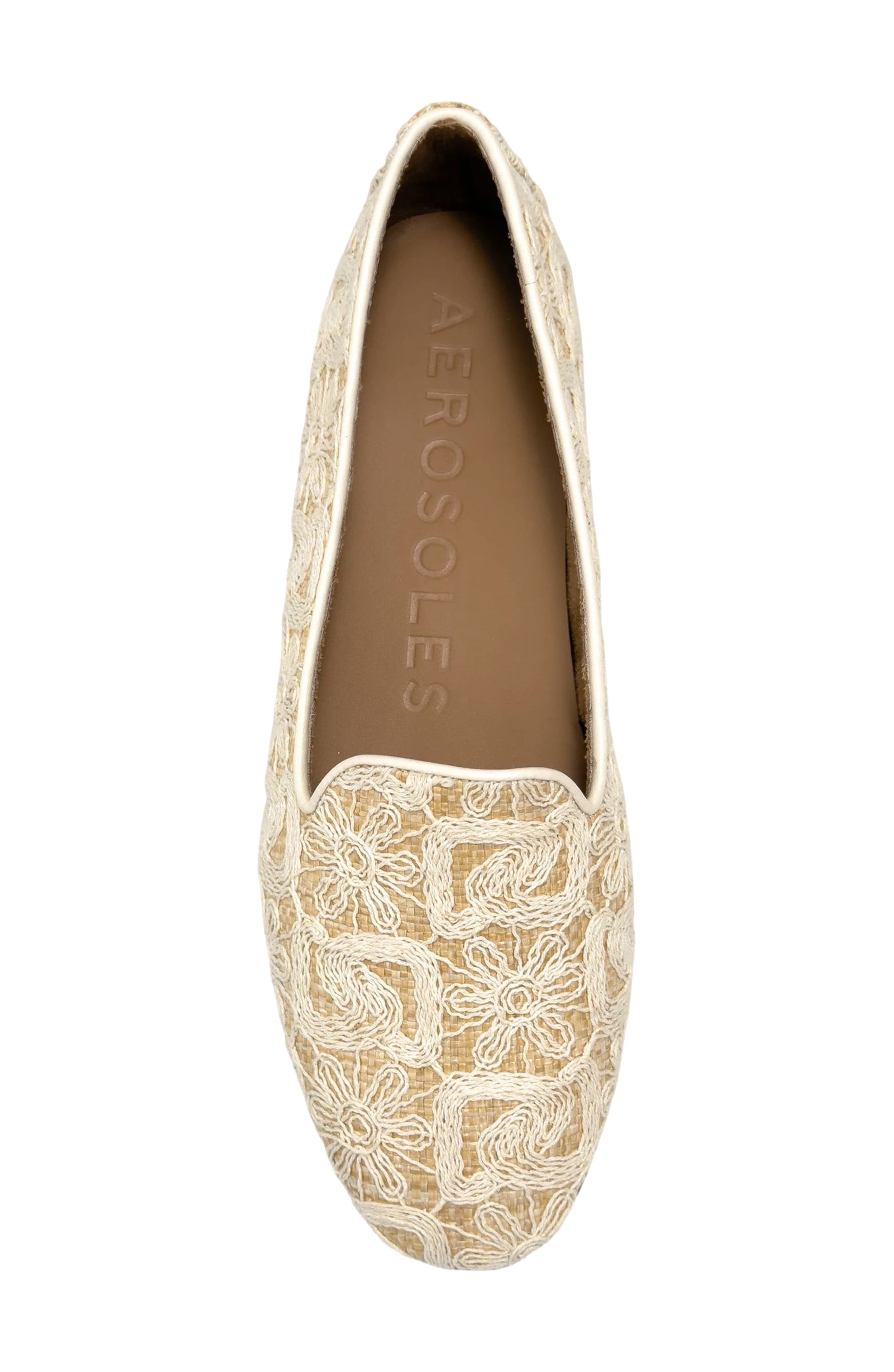 Betunia Ballet Flat, Alternate, color, NATURAL/ EGGNOG
