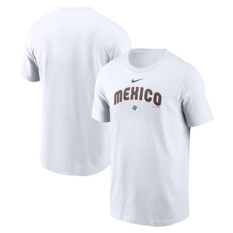 Men's Nike  White Mexico Baseball 2026 World Baseball Classic Wordmark T-Shirt