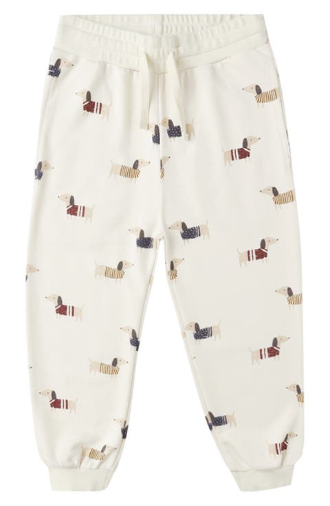 Dachshund Relaxed Cotton Blend Joggers (Baby)