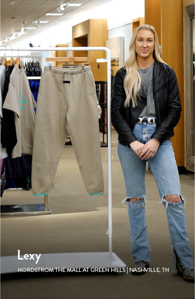 Kids' Essentials Cotton Blend Sweatpants, sales video thumbnail