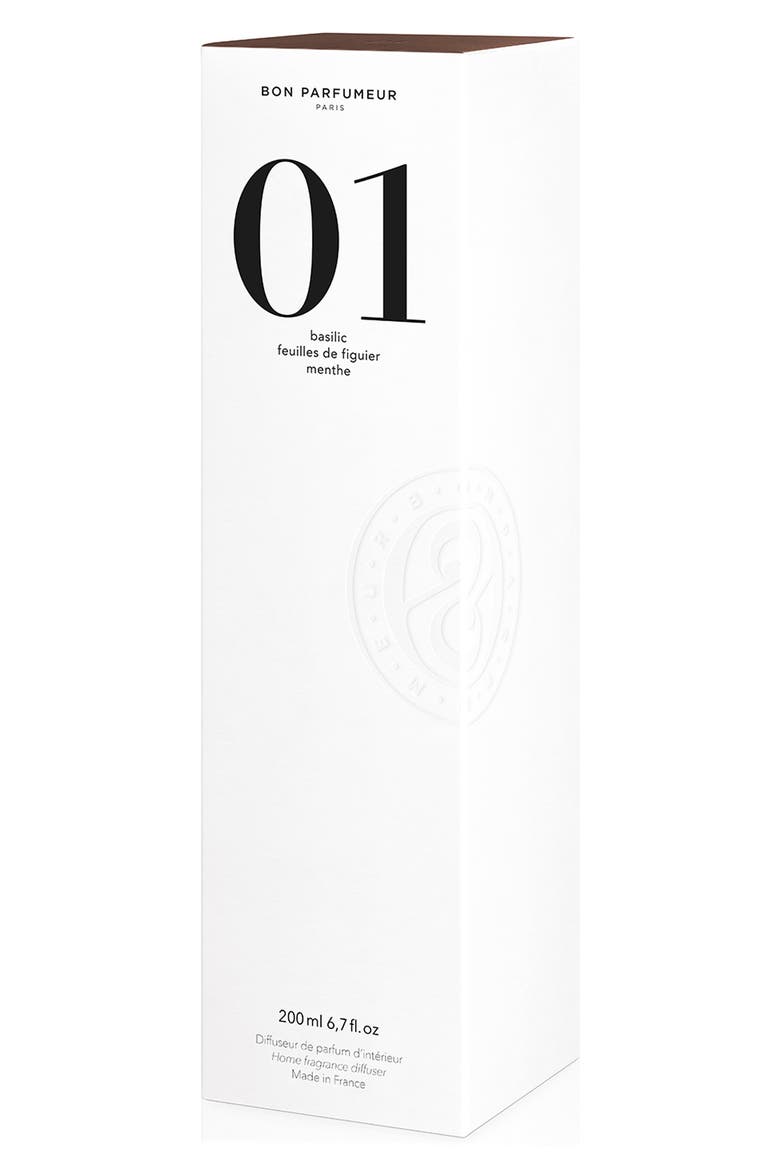 01 Basil, Fig & Mint Reed Diffuser, Alternate, color, NO COLOR