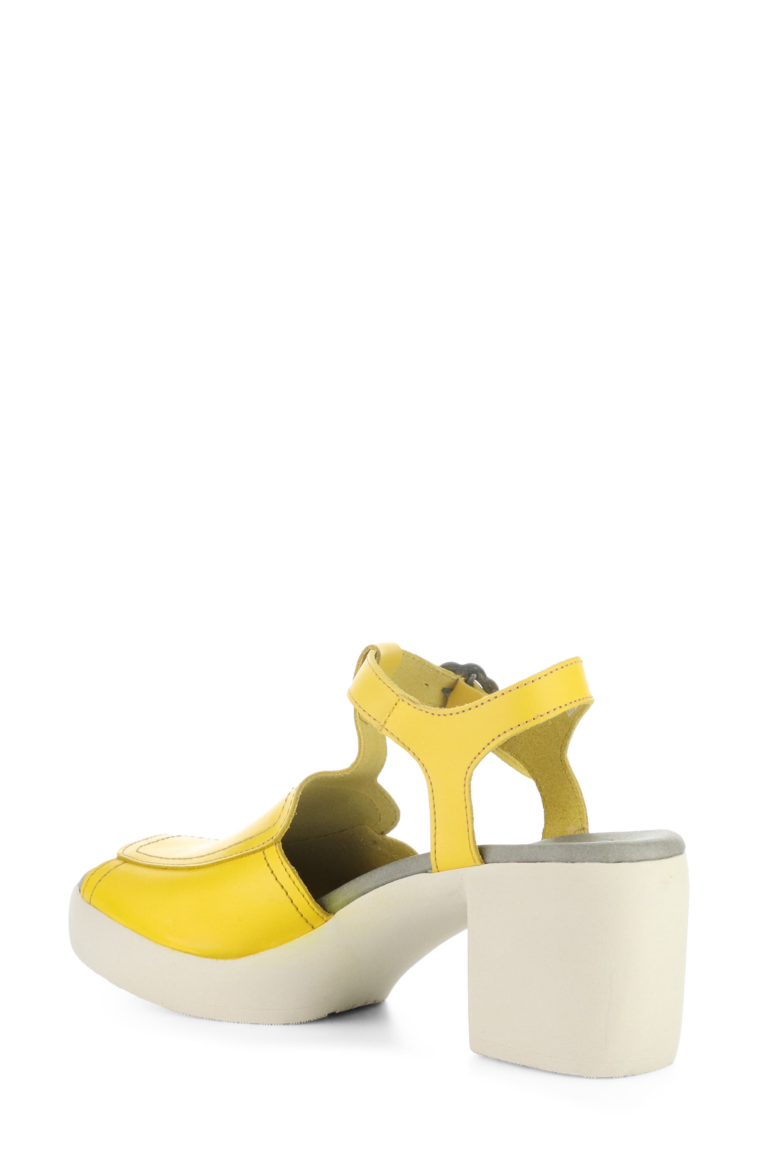 Flig Ankle Strap Platform Sandal, Alternate, color, YELLOW