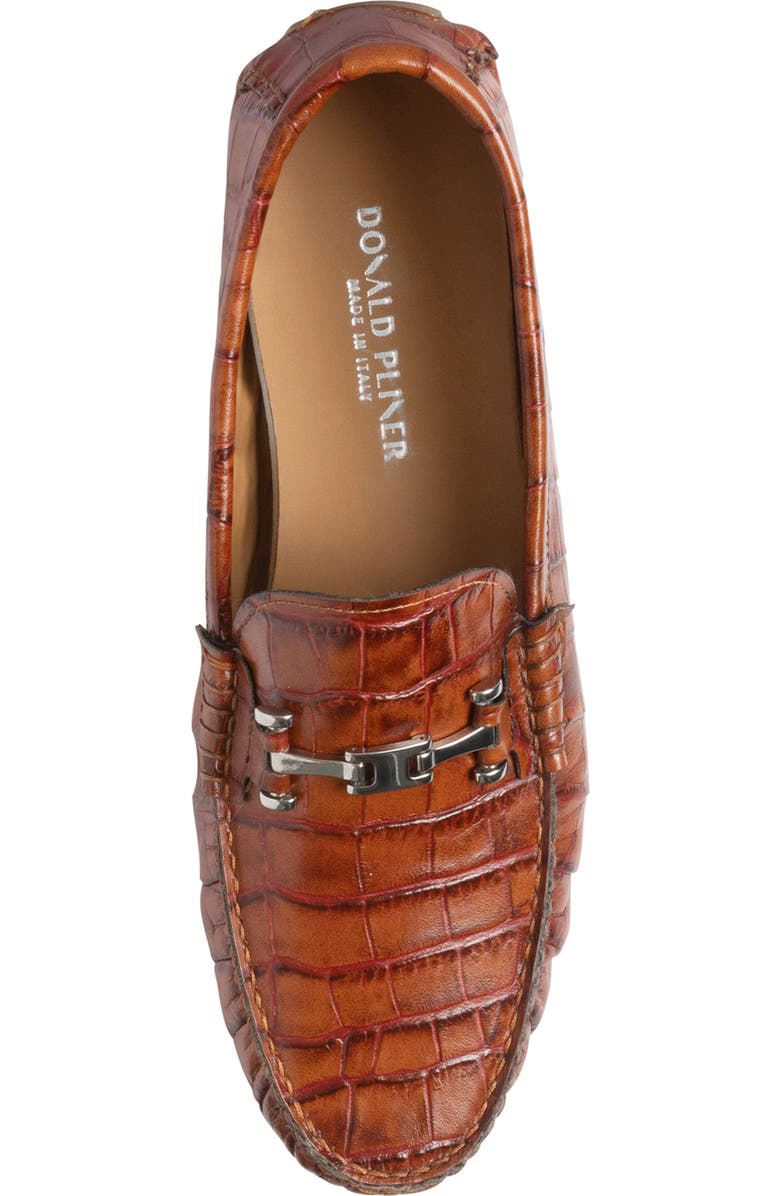 Donald Pliner Basilio Driving Shoe, Alternate, color, Cognac