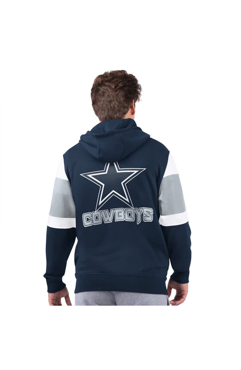 G-III SPORTS BY CARL BANKS Men's G-III Sports by Carl Banks Navy Dallas Cowboys Extreme Full-Zip Hoodie, Alternate, color, Navy
