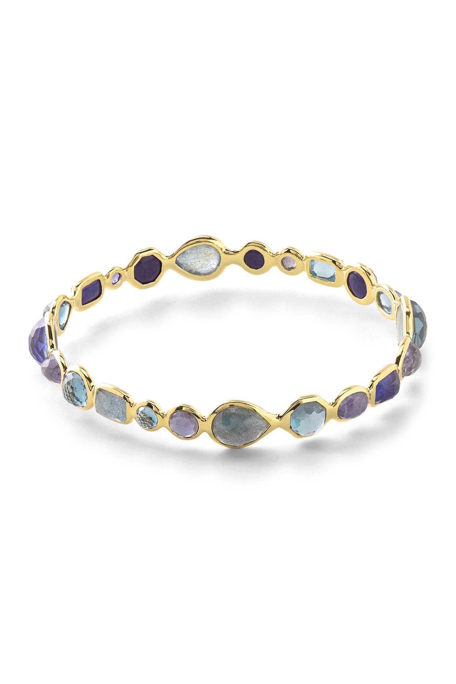 Chococlate Rocks Ippolita 18K Gold Rock Candy Hero Gelato Bangle Bracelet (Women ...