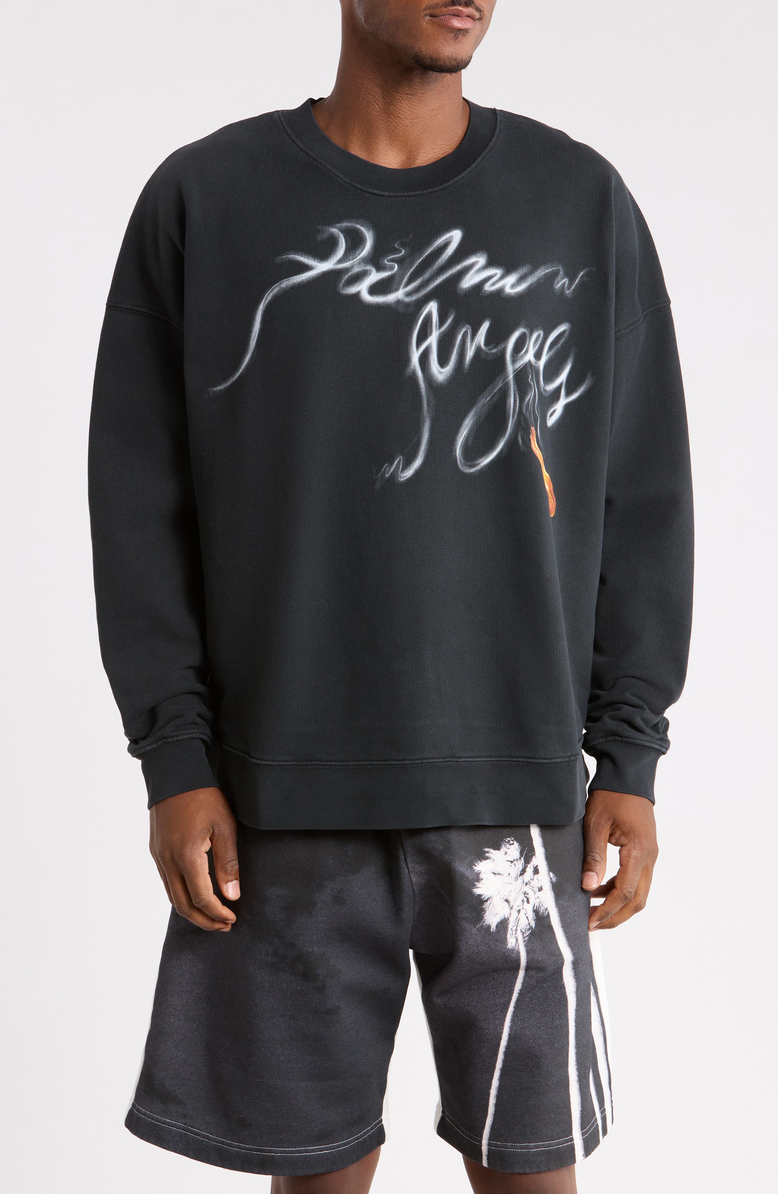 Airbrush Cotton Sweatshirt