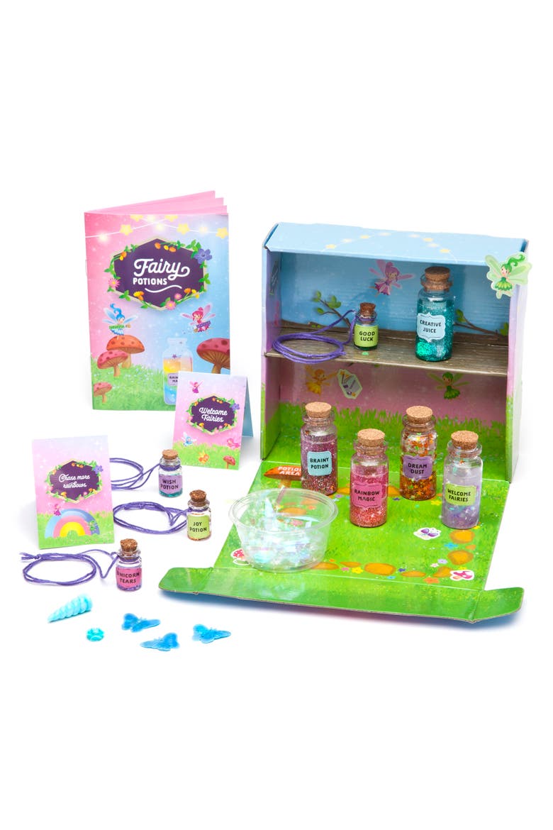 Crafttastic Fairy Potion Kit Diy Fairy Potions Ages 6+, Alternate, color, Multicolored
