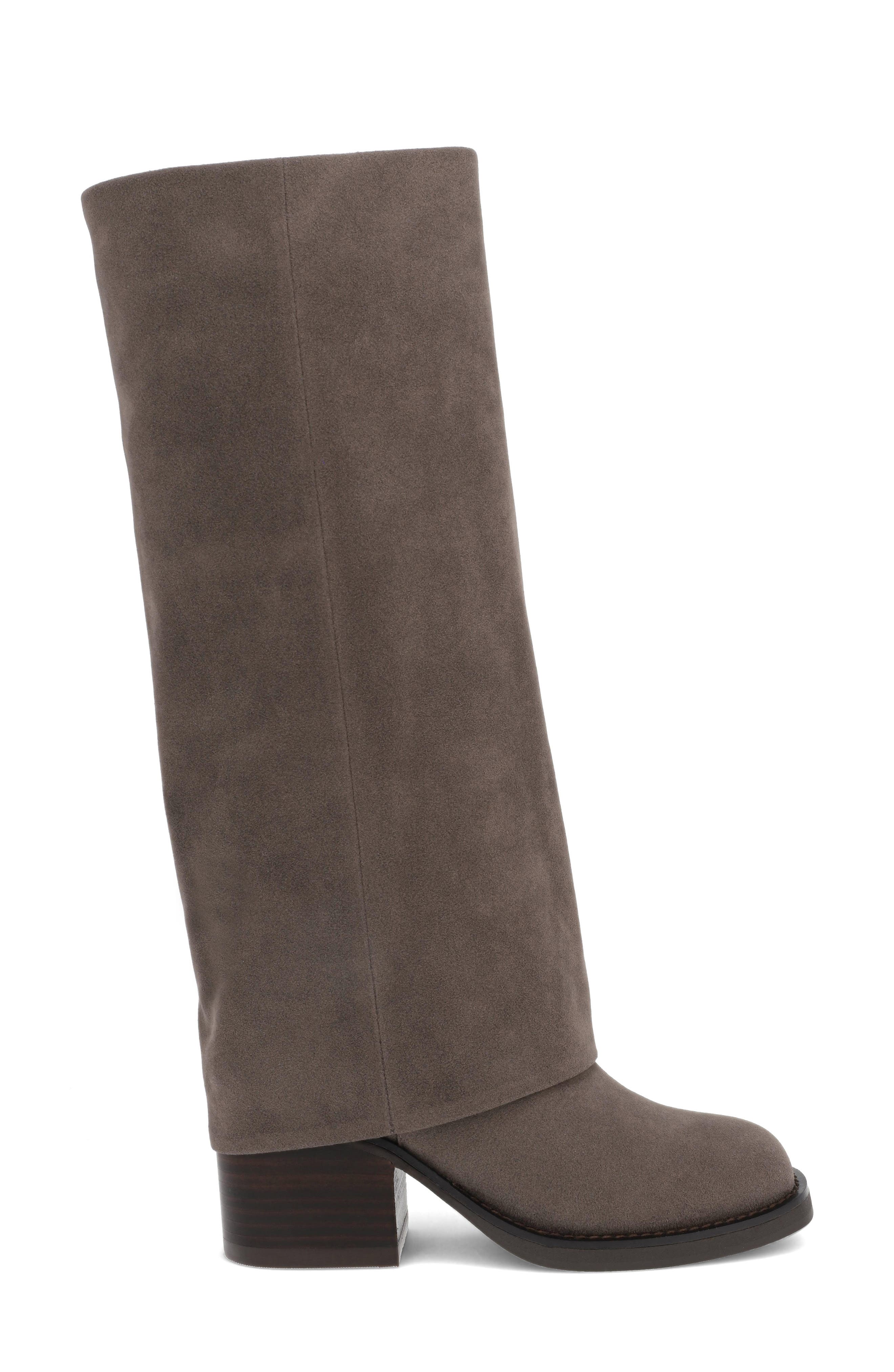 Evertt Foldover Boot, Alternate, color, GRAY PORTO