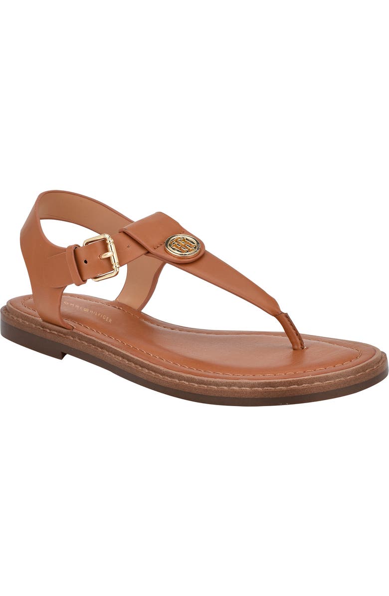 Tommy Hilfiger Bennia Sandal, Main, color, Tan