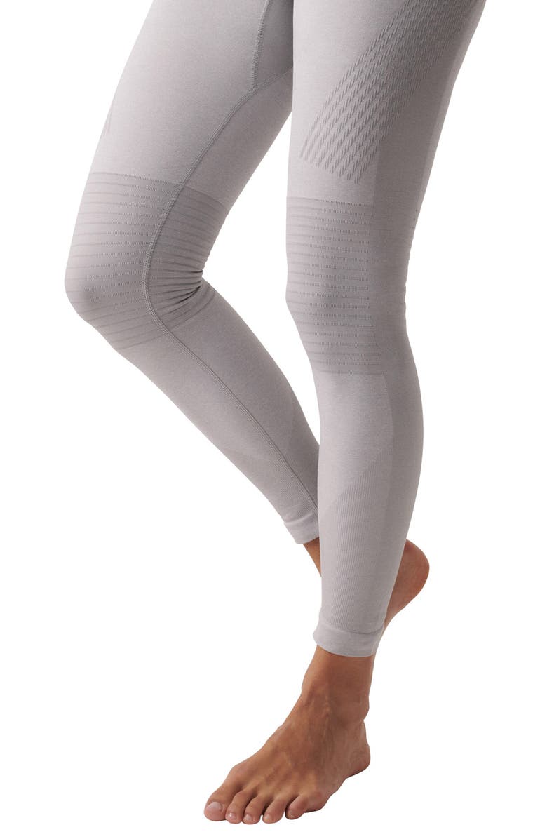 adidas by Stella McCartney TrueStrength Seamless Leggings, Alternate, color, Mgh Solid Grey/ White/ Black