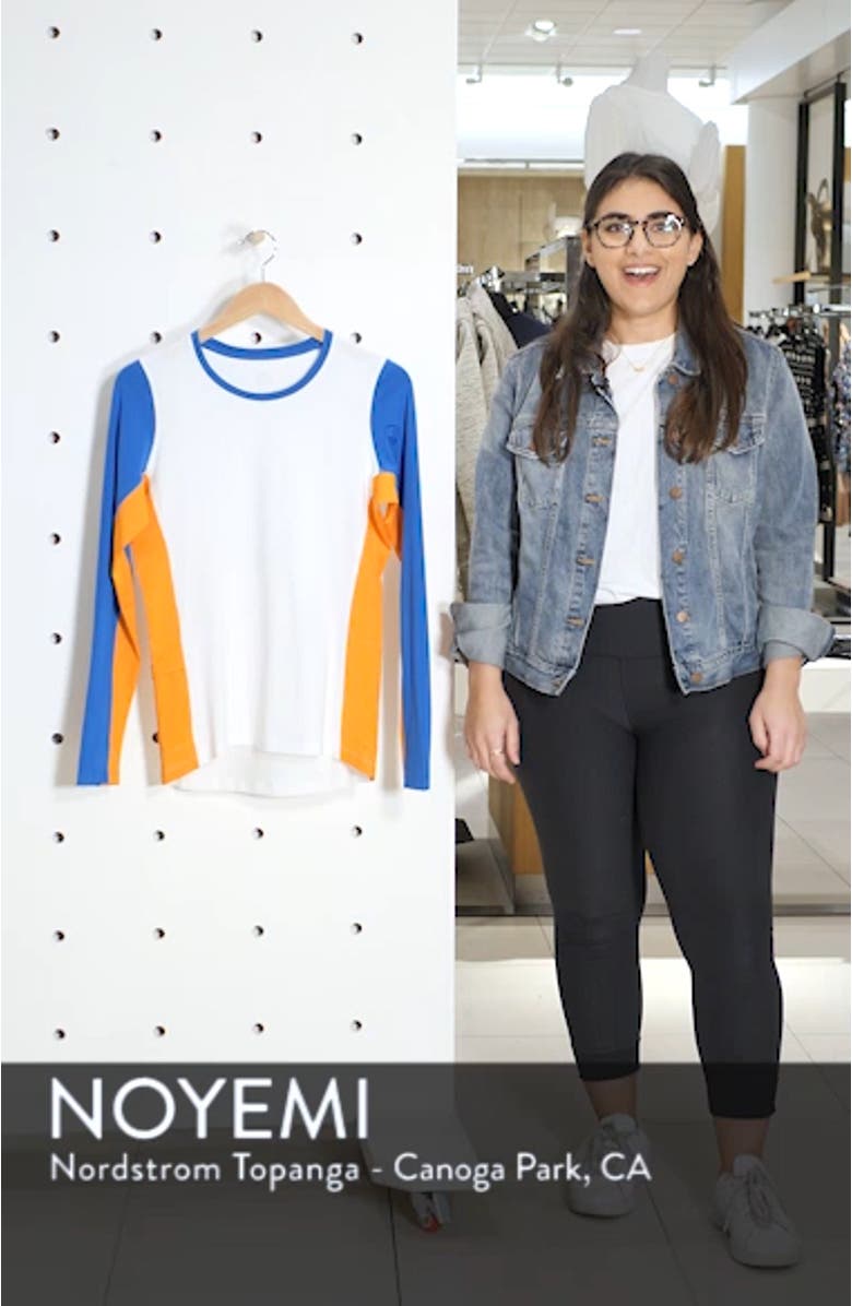Tory Sport Colorblock Performance Top, sales video thumbnail