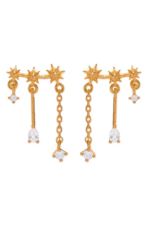 Celestial Cascade Drop Earrings
