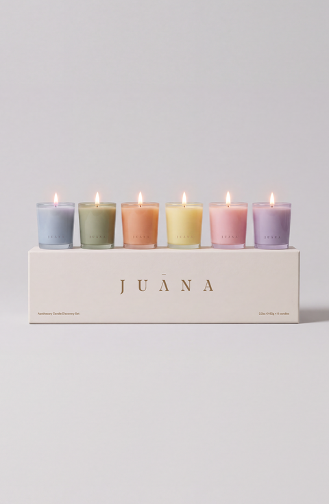 Apothecary Coco-apricot Non-toxic Candle Set