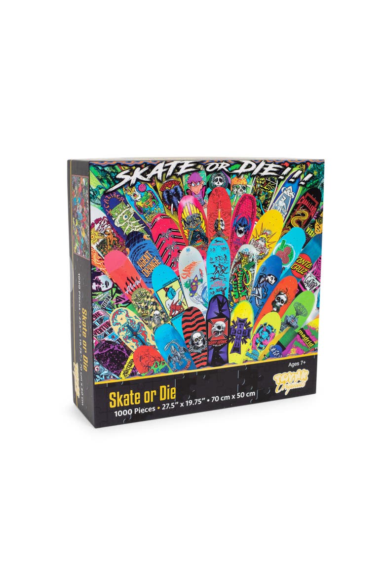Skate or Die 1000-Piece Jigsaw Puzzle, Main, color, Multi-Color