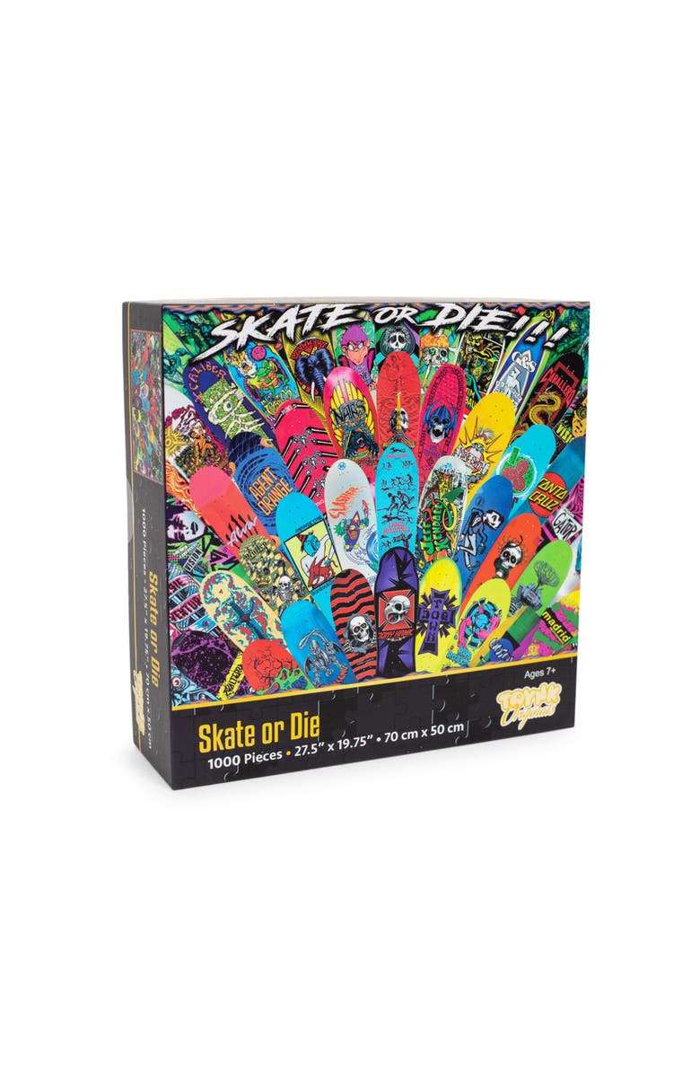 Toynk Skate or Die 1000-Piece Jigsaw Puzzle, Main, color, Multi-Color