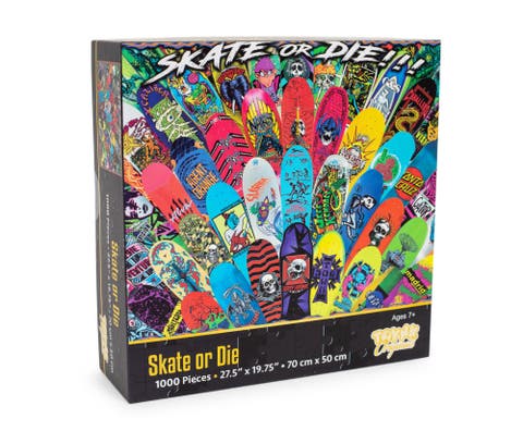 Skate or Die 1000-Piece Jigsaw Puzzle