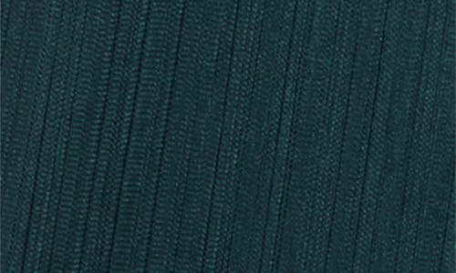 Issey Miyake Pleats Please Merry Bicolor Longline Cardigan In Green