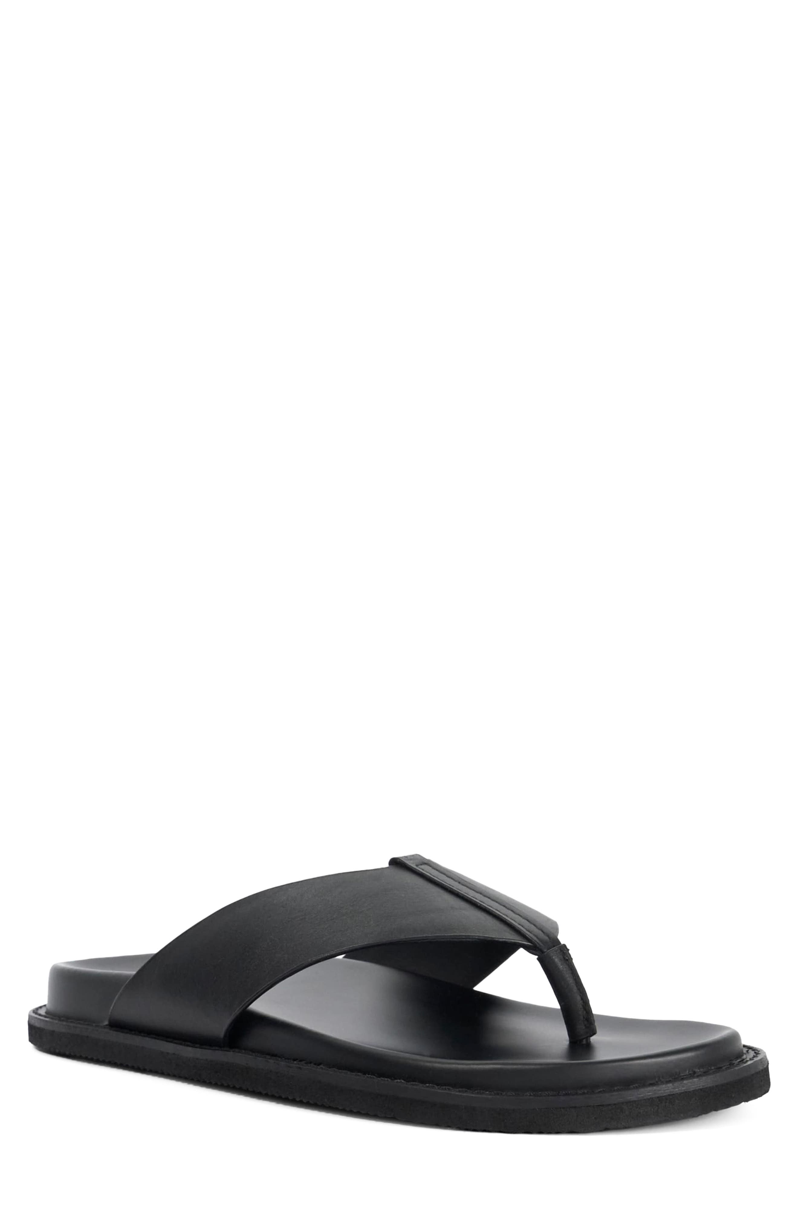 Dune London Irvin Flip Flop, Main, color, Black