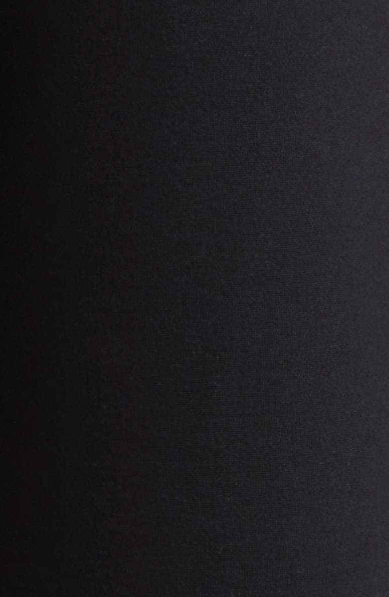 Moncler Logo Patch Pintuck Sweatpants, Alternate, color, Black