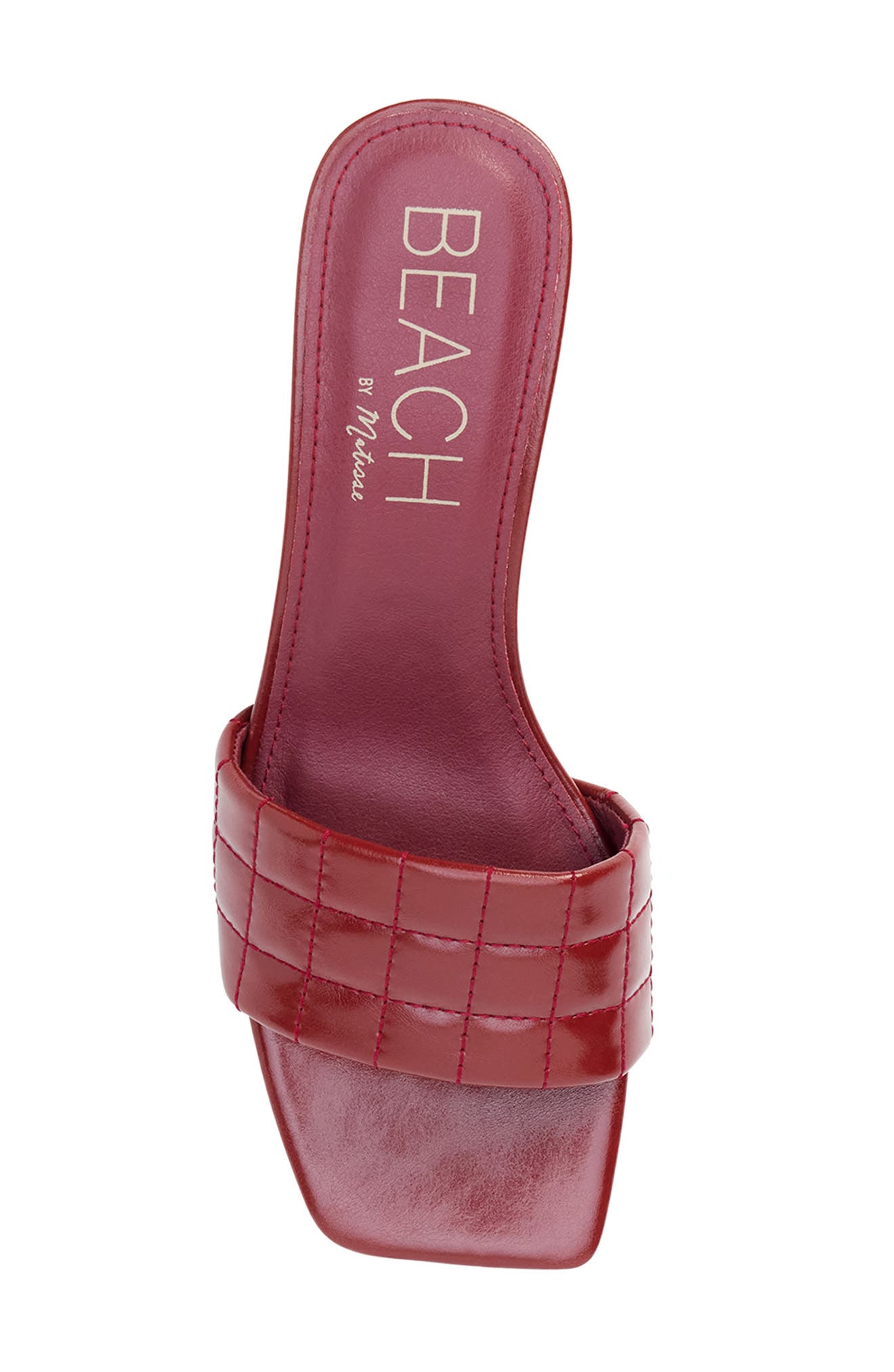 Rosana Kitten Heel Slide Sandal, Alternate, color, WINE