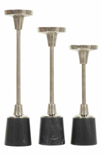 Set of 3 Modern Candleholders
