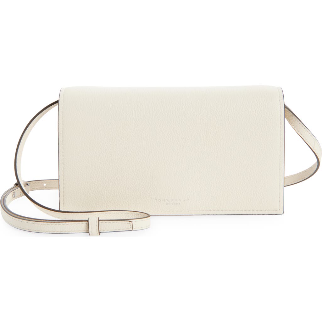 Tory Burch Romy Wallet Crossbody Bag In White