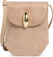 Dolce Vita Perry Lizard Embossed Faux Leather Crossbody Bag